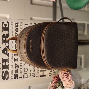 Medium Signature Logo Backpack